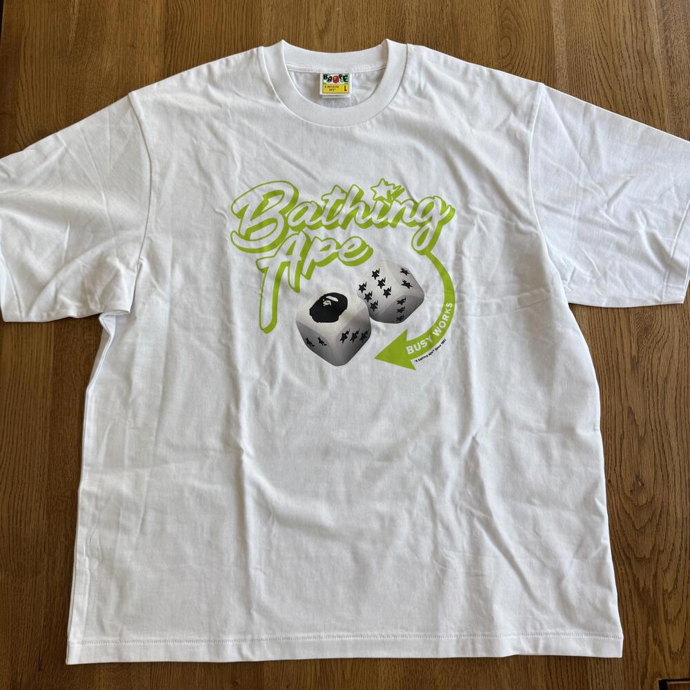 A Bathing Ape Las Vegas Exclusive T-Shirt with Dice BAPE L